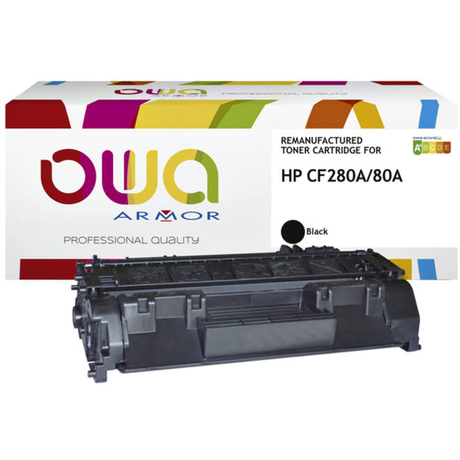 Tonercartridge OWA alternatief tbv HP CF280A zwart