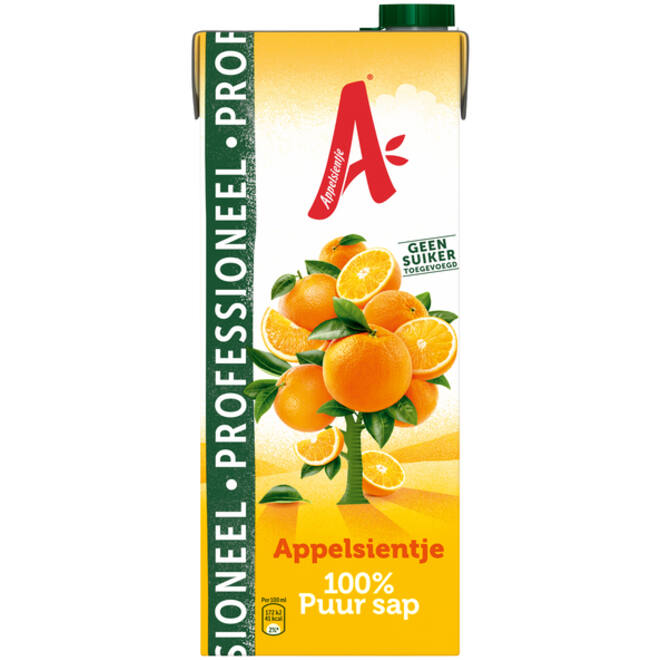 Sinaasappelsap Appelsientje pak 1500ml