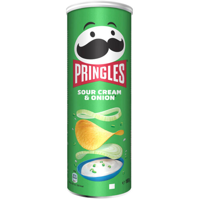 Chips Pringles sour cream onion 165gr