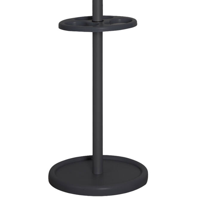 Kapstok Vepa Bins Crown 18 haken staand zwart