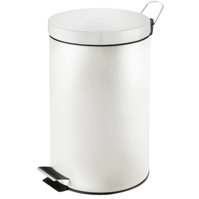 Afvalbak Vepa Bins pedaalemmer 12 liter wit
