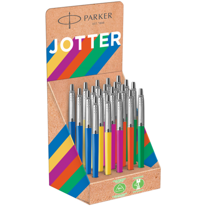 Balpen Parker Jotter Original CT assorti medium