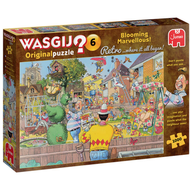 Puzzel Wasgij Original 6 Het Groeit Als Kool! 1000 stukjes