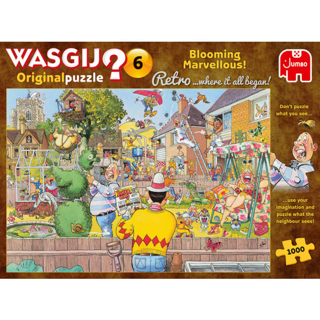 Puzzel Wasgij Original 6 Het Groeit Als Kool! 1000 stukjes