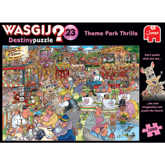 Puzzel Wasgij Destiny 23 Spektakel In Pretpark! 1000 stukjes