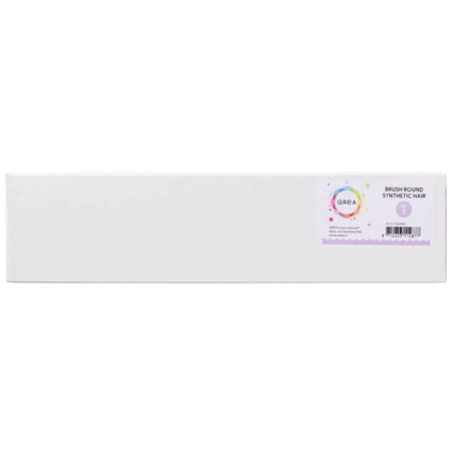 Penseel Qrea synthetisch haar nr 7 breedte 5,4mm