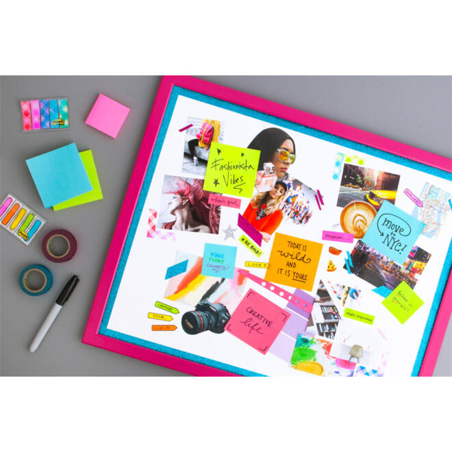 Memoblok 3M Post-it 2051 51x51mm assorti kleur