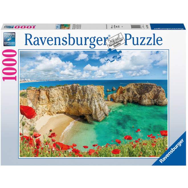 Puzzel Ravensburger Klaprozen in de Algarve 1000 stukjes