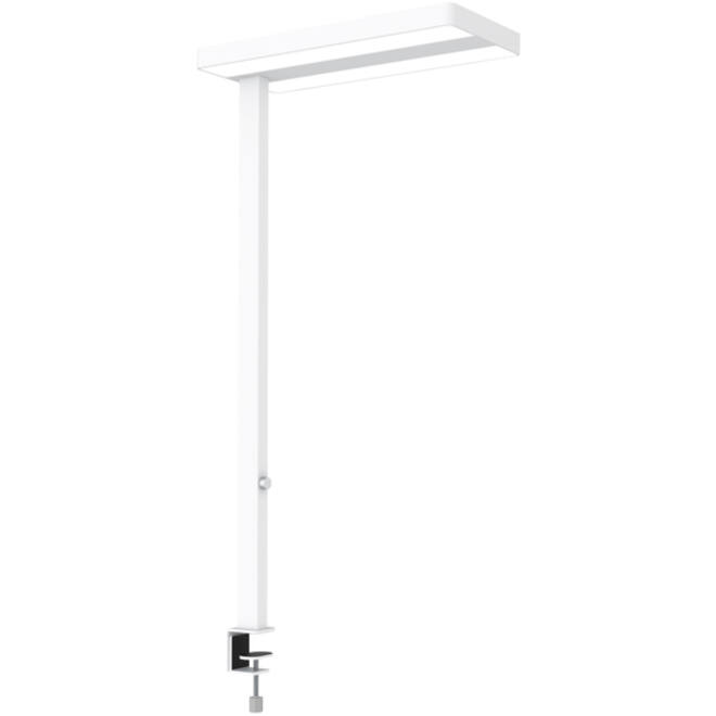 Werkplek tafelklem MAUL Javal LED dimbaar hg 120cm wit