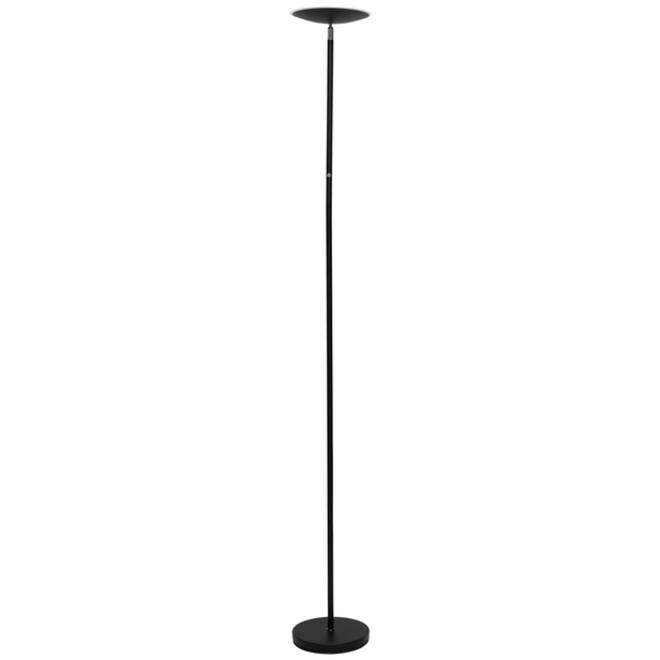 Vloerlamp MAUL Sphere LED hg 195cm zwart