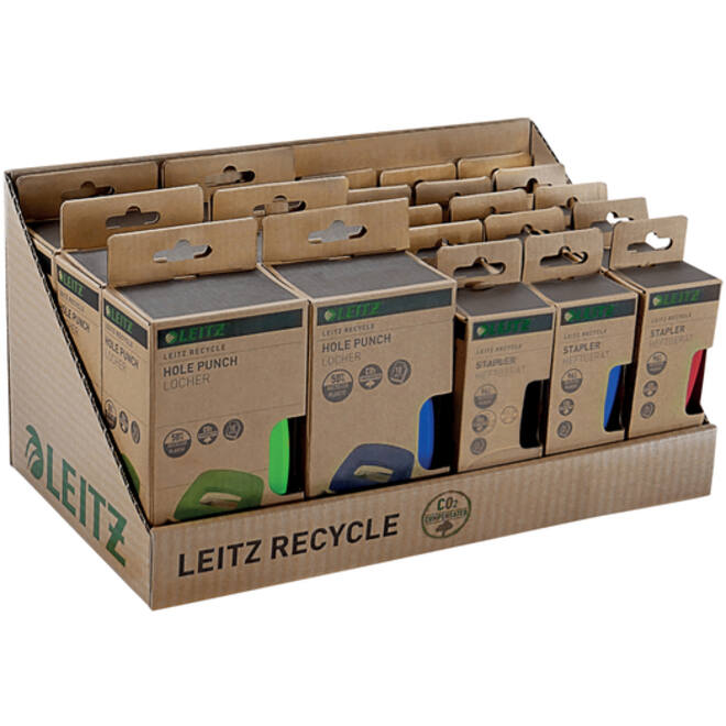 Display Leitz Recycle bureau-accessoires 21 stuks assorti