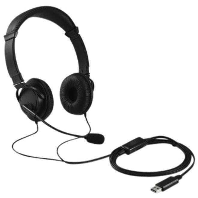 Hoofdtelefoon Kensigton USB-A met microfoon