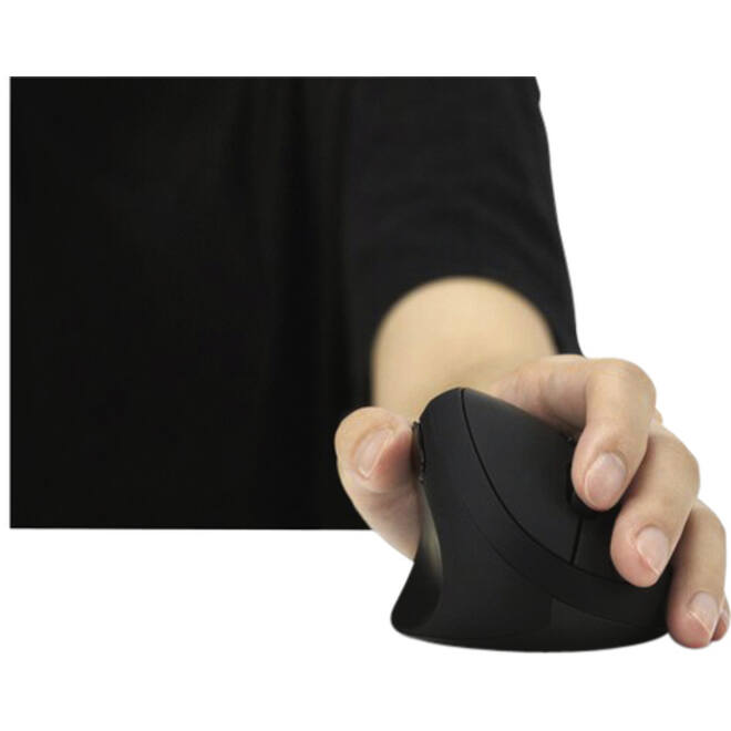 Muis Kensington Pro Fit Ergo Links Draadloos zwart