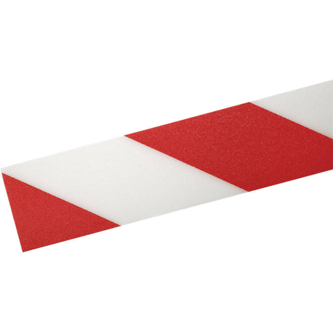 Vloermarkeringstape DURALINE 50mmx30m rood-wit
