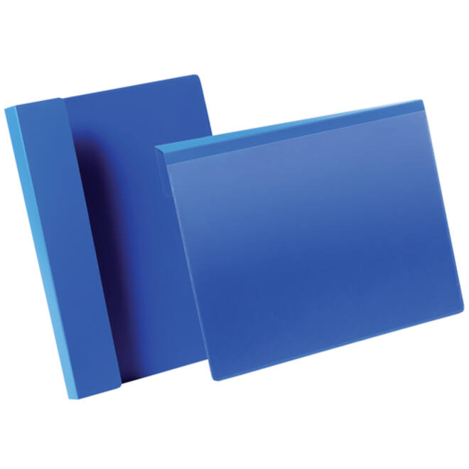 Documenthoes Durable met vouw A5 liggend blauw