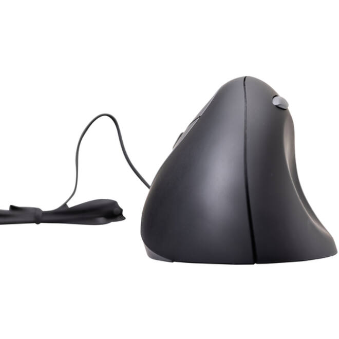 Muis Ergofy SRM VS4 links draad zilver zwart