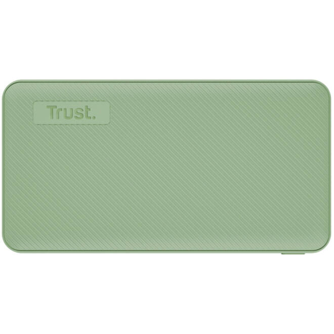 Powerbank Trust Primo 10.000 mAh eco groen