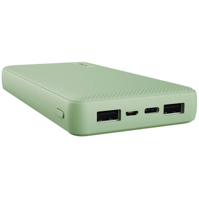 Powerbank Trust Primo 20.000 mAh eco groen