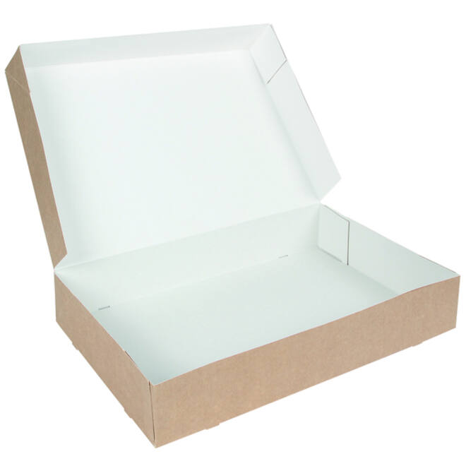 Cateringdoos IEZZY 46cm plasticvrij bruin 10 stuks