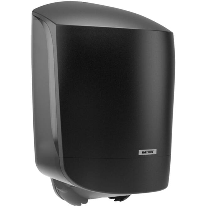 Poetsroldispenser Katrin centerfeed M zwart 82254