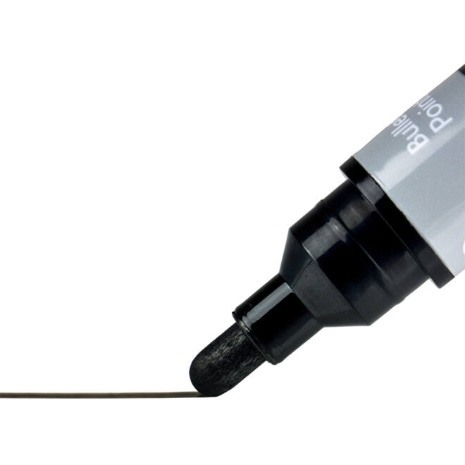 Viltstift Nobo whiteboard Liquid ink rond assorti 3mm 10stuks