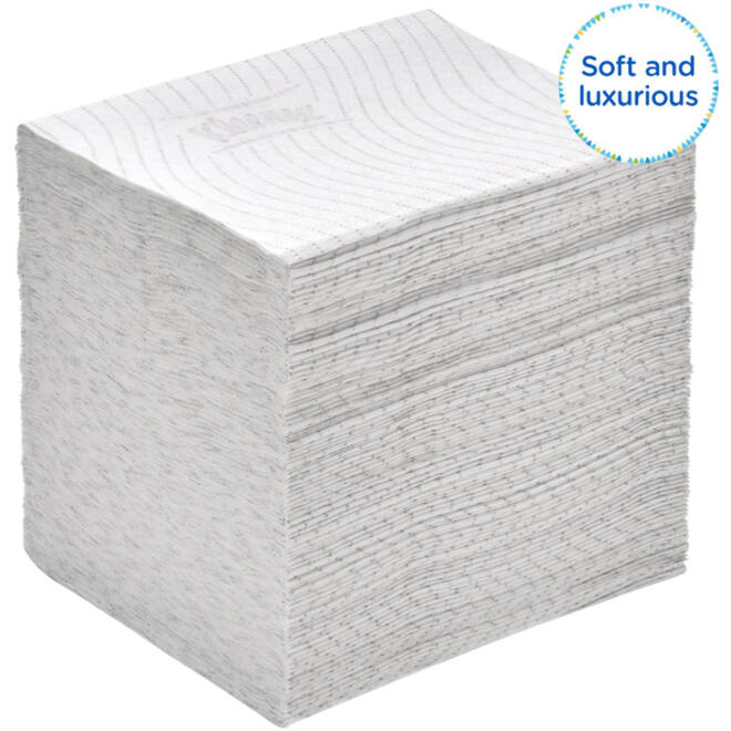 Toiletpapier Kleenex gevouwen tissues 2 laags 36x200stuks wit 8408