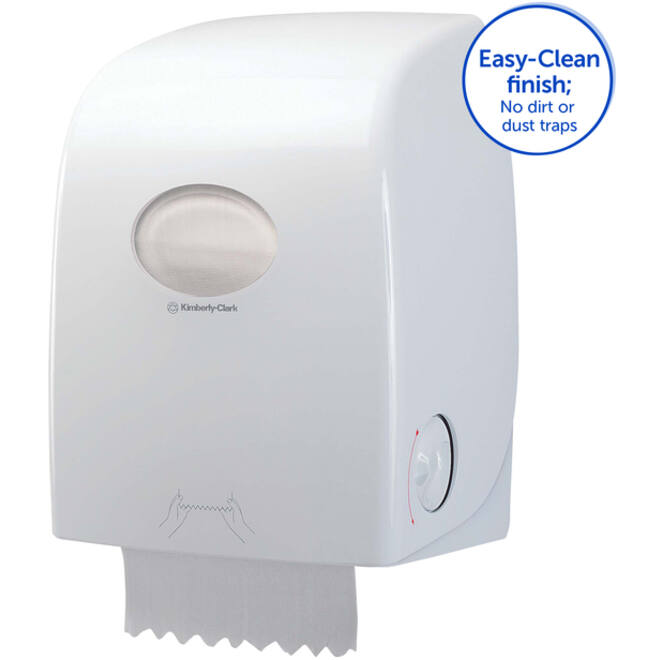 Handdoekroldispenser Aquarius wit 6959