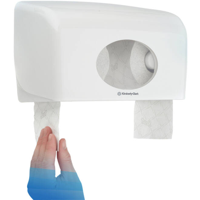 Toiletpapier Scott Essential 2-laags 350 vel wit 8519