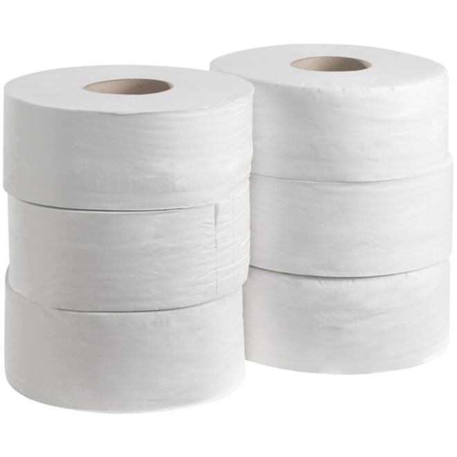 Toiletpapier Kleenex jumbo 2-laags 200m wit 8570