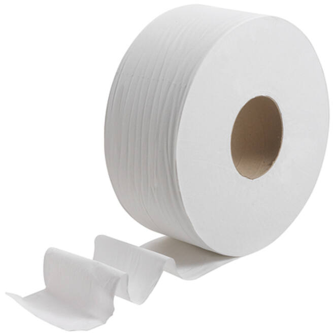 Toiletpapier Kleenex jumbo 2-laags 200m wit 8570