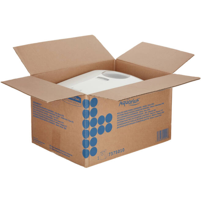 Handdoekroldispenser Aquarius wit 7375