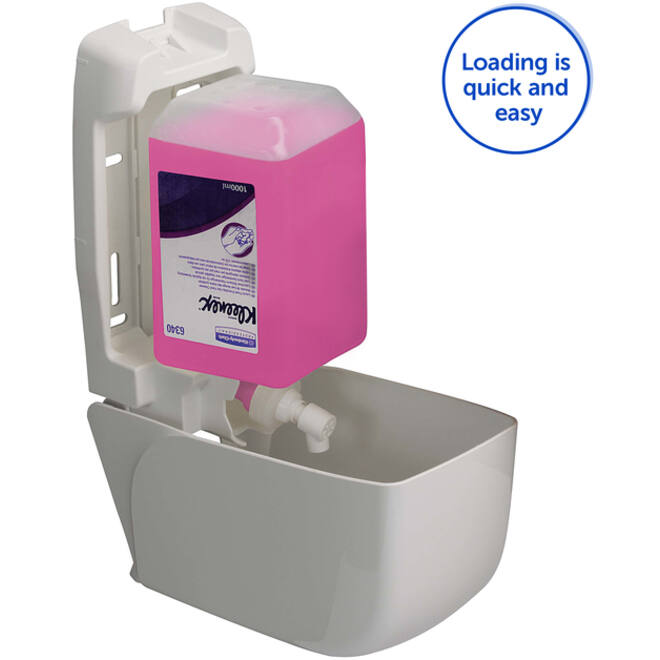 Handzeepdispenser Aquarius 1 liter wit 6948