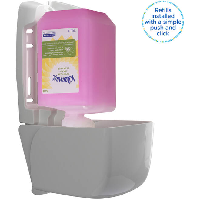 Handzeep Kleenex dagelijk gebruik roze 1000ml 6331