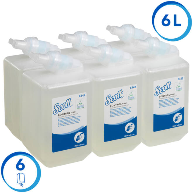 Handzeep Scott Control foam frequent gebruik 1000ml 6342