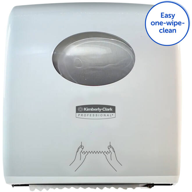Handdoekroldispenser Aquarius Slimroll wit 7955
