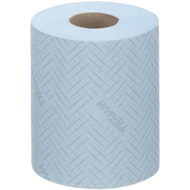 Poetspapier WypAll L10 GeneralClean 1-laags 280 vel blauw 6220