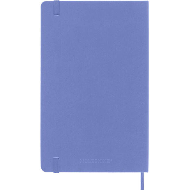 Notitieboek Moleskine large 130x210mm lijn hard cover hydrangea blue