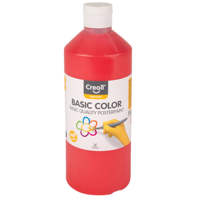 Plakkaatverf Creall Basic lichtrood 500ml