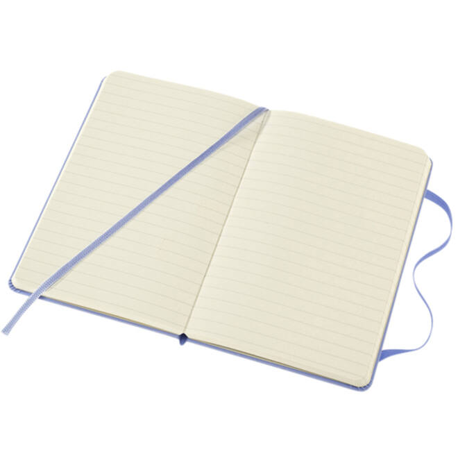 Notitieboek Moleskine pocket 90x140mm lijn hard cover hydrangea blue
