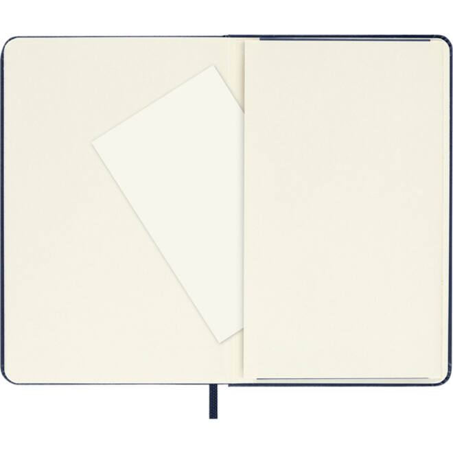 Notitieboek Moleskine pocket 90x140mm lijn hard cover sapphire blue