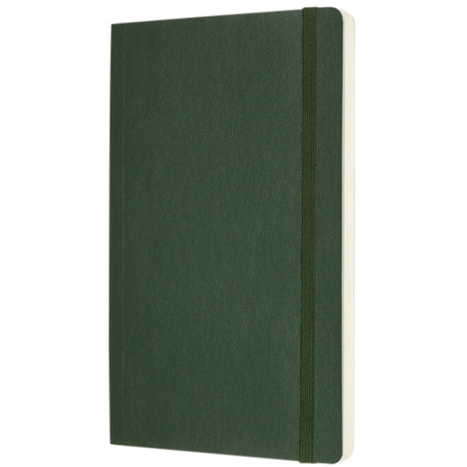 Notitieboek Moleskine large 130x210mm dots soft cover zwart