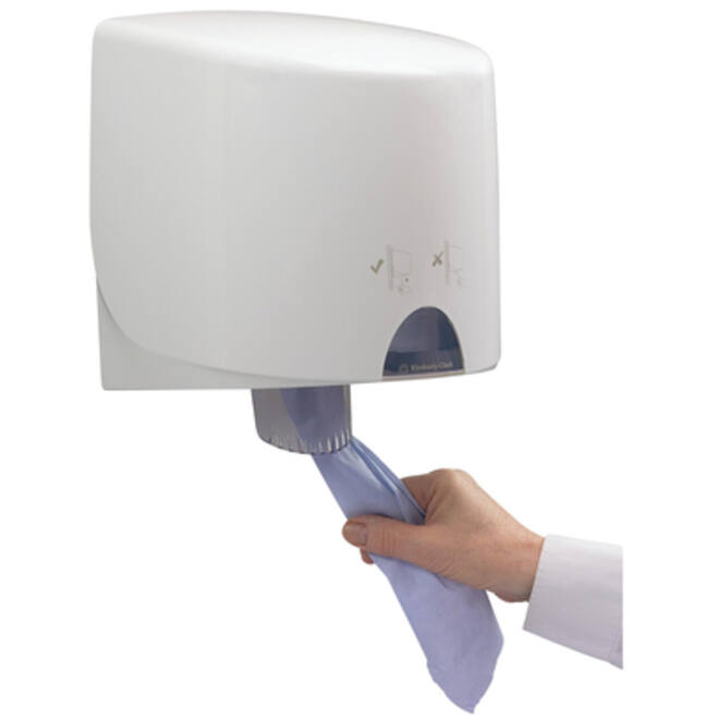 Poetsroldispenser Aquarius centrefeed wit 7017