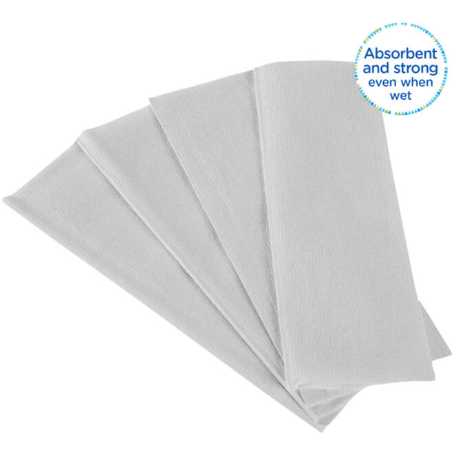 Handdoek Kleenex Ultra i-vouw 2-laags 21,5x41,5cm 30x94stuks wit 6772