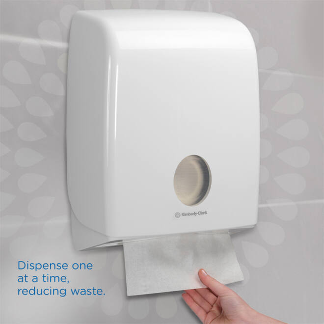Handdoek Kleenex Ultra i-vouw 2-laags 21,5x41,5cm 30x94stuks wit 6772