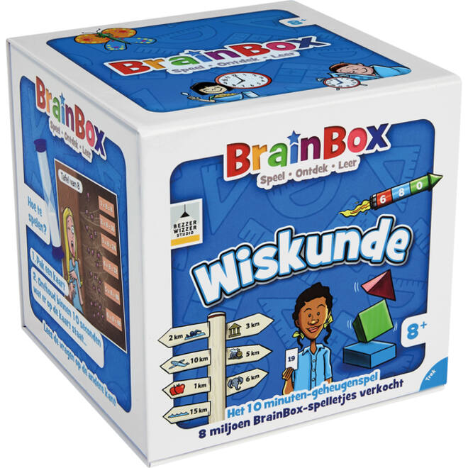 Kaartspel Brainbox wiskunde