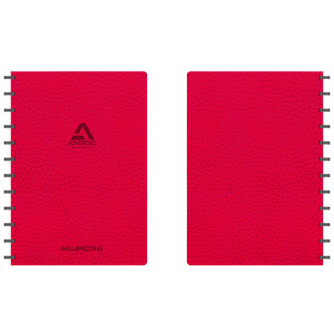Schrift Adoc Business A4 lijn 144 pagina's 90gr rood