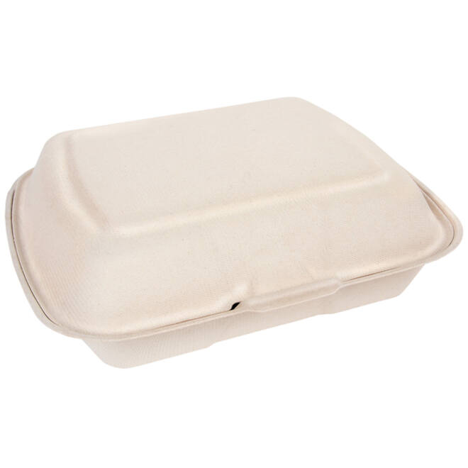 Menuklapverpakking IEZZY IP4 1-vaks suikerriet beige 100 stuks
