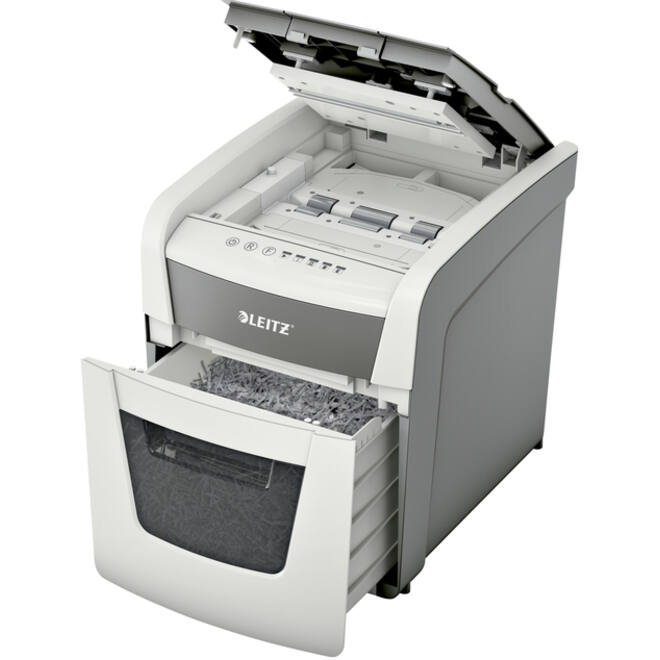 Papiervernietiger Leitz IQ Auto+ Small Office 50X P4 snippers 4x28mm