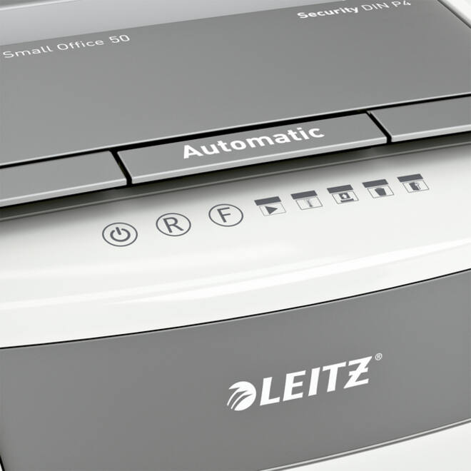Papiervernietiger Leitz IQ Auto+ Small Office 50X P4 snippers 4x28mm