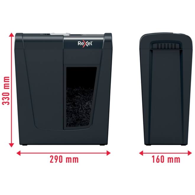 Papiervernietiger Rexel Secure S5 stroken 6mm